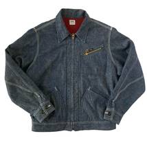 美品 Lee リー 91-LB DENIM WORK JACKET 復刻 インディゴデニムワークジャケット M デニム×ブランケット LS1185 91-B 送無料_画像2