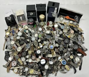 腕時計 約250個 本 大量セット SEIKO CITIZEN CASIO ARMANI Marc Jacobs DIESEL TRUSSARDI MIKIMOTO ELGIN 等 その他 まとめ 1スタ A76