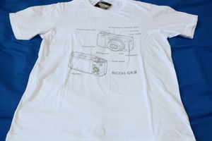 RICOH　GRⅢ　Tシャツ　リコー　白　メンズ　XL　半袖　THE　BRANDS　CAMERA　ユニクロ　新品 未使用　