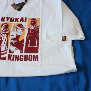 キングダム Tシャツ キョウカイ 白 ユニセックス サイズXL KINGDOM 新品 未使用 の画像6