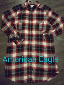 American Eagle 長袖シャツ チェック柄