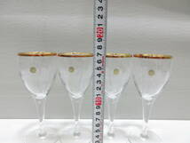 食器祭 ⑤ PROLOGUE プロローグ ワイングラス 4客 セット CRISTAL GLASS FROM ITALY クリスタルガラス イタリア_画像3
