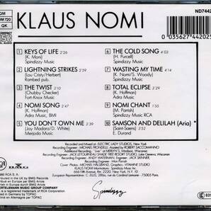 Klaus NOMI★Klaus Nomi [クラウス ノミ]の画像2