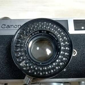 CANON Canonet Film Camera[antique-AT-2] アンティークカメラ 中古 へこみあり 動作未確認の画像3