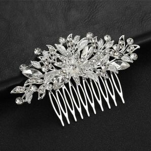 ヘアピン　ヘアコーム　結婚式　ヘッドドレス　ヘアアクセサリー　髪飾り