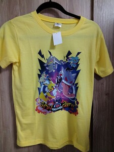 USJ ハロウィン　ポケモン　150センチ　キッズTシャツ　黄色