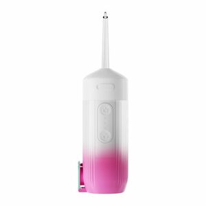 口腔洗浄器 ジェットウォッシャー USB式充電 ポータブル 歯矯正清潔　ホワイト 充電式 口腔洗浄機 エアーフロス IPX7