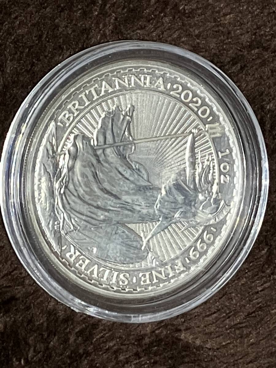 年最新ヤフオク!  イギリス ブリタニア銀貨の中古品・新品・未