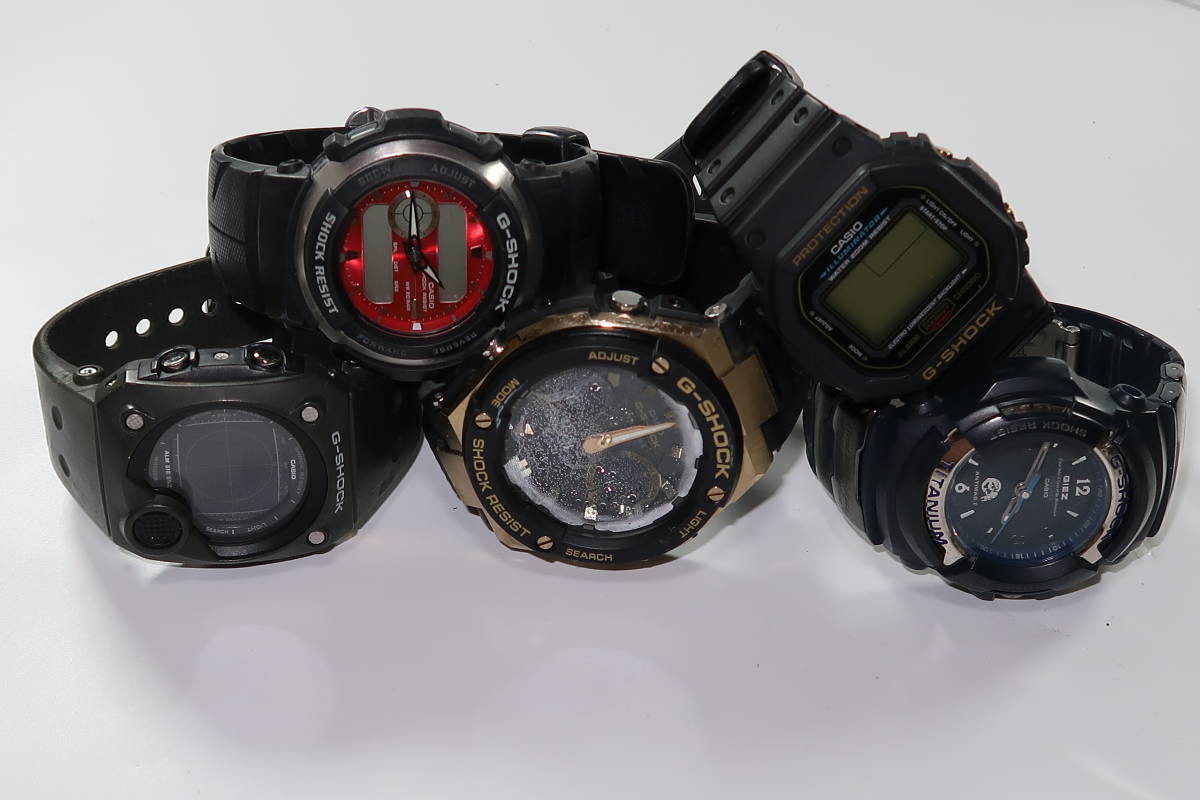 N344 腕時計 いろいろ まとめ売り CASIO SEIKO AGS QUARTZ FOSSIL