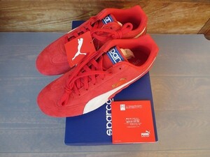 26cm スピードキャットOG スパルコ プーマ 天然皮革 Speed Cat スエード レザー 本革 PUMA SPARCO