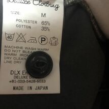 ☆ 【 Deluxe Clothing 】★日本製　TC ワークパンツ★サイズM チャコールグレイ_画像5