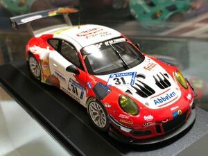 MINICHAMPS 1/43 Porsche 911 GT3 R Frikadelli Racing Team #31・Siender/Seefried/Laser/Jaminet・24h Nurburgring 2018