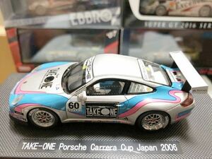 EBBRO 1/43 TAKE-ONE Porsche Carrera Cup Japan 2006 #60