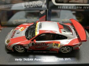 EBBRO 1/43 Verity TAISAN Porsche Super GT300 2011 #26