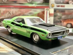 PREMIUM X 1/43 DODGE CHALLEGER T/A 1970 Green [PRD407J]