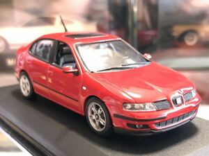 MINICHAMPS ミニチャンプス 1/43 Seat Toledo 1999 flash red