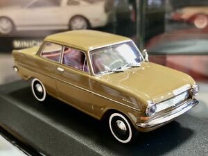 MINICHAMPS ミニチャンプス 1/43 Ope Kadett A Saloon brown