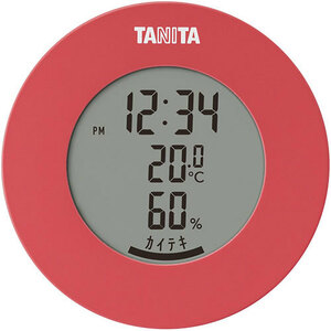 タニタ デジタル温湿度計 ピンク K20157517