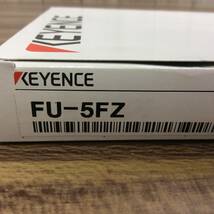 ●【AH-03075】未使用品 KEYENCE キーエンス ファイバユニット 透過型 FU-5FZ 【レターパックプラス・送料520円可】_画像3