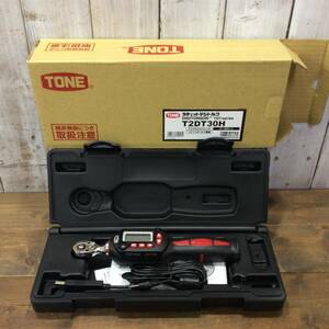 【AH-02374】新品未使用品 TONE トネ 6.35sq. ラチェットデジトルク T2DT30H 測定範囲[6～30Nm]