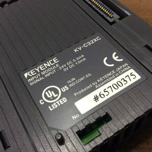 ●【AH-03124】中古品 KEYENCE キーエンス 32点 コネクタ 入力ユニット KV-C32XC 【レターパックプラス・送料520円可】の画像4