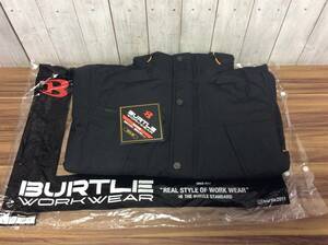 【AH-03144】未使用品 BURTLE バートル 防水防寒ジャケット Mサイズ 7610 35.ブラック [秋冬用]