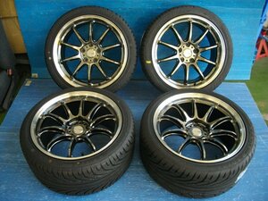 【H】在庫即納 WORK エモーション EMOTION ZR10 18インチ 8.5J/9.5J +38 5H PCD114.3 KENDA KAISER KR20 235/40R18 265/35R18 2023年(新品)