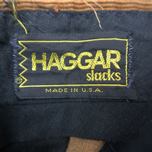 古着 80年代 USA製 ハガー HAGGAR コーデュロイパンツ ブラウン ビンテージ サイズ表記：-　gd74124_画像7