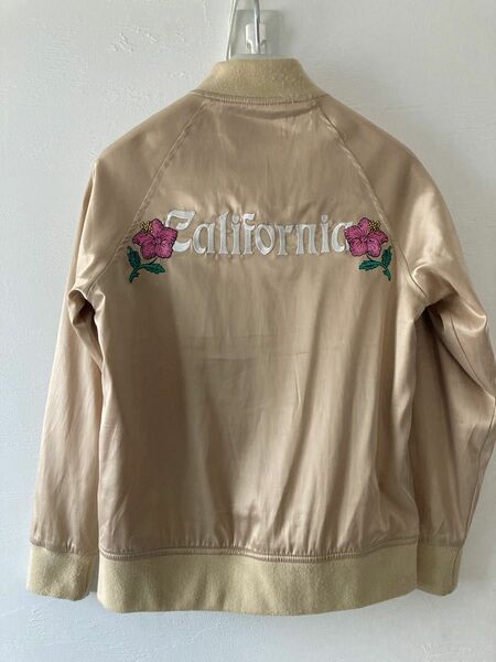 希少 ステューシー STUSSY スカジャン California Satin