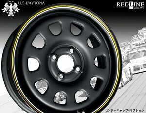 ★ U.S.Daytona ★ 15x5.5J OFF+40 PCD100　軽四カスタム/チューニングサイズ　Hankook 165/55R15 タイヤ付4本セット