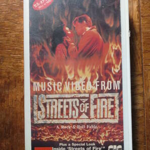 MUSIC_VIDEO_FROM_STREET_OF_FIRE_VHS_中古の画像1