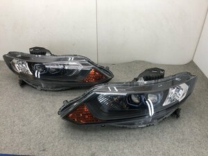 純正加工日本光軸　ジェイド　FR4/FR5　アキュラ仕様　ＵＳスタイル　北米仕様　マットブラック　オレンジペイント　ヘッドライト　T9021