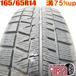 中古タイヤ 165/65r14 スタッドレスタイヤ BRIDGESTONE ICE PARTNER 2 1本 単品 タンク パッソ ルーミー デリカD:2 中古 14インチ