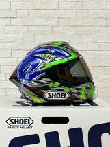 SHOEI フルフェイスヘルメット x-14 Mサイズ 柳川モデル 中古品_画像3