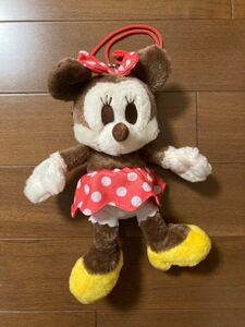 * Disney Minnie Mouse soft toy red shoulder Mini bag pouch *