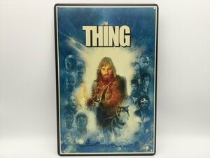  free shipping movie Yusei from thing body X poster blue made of metal metal autograph plate John carpe nta- Cart russell thing body X 