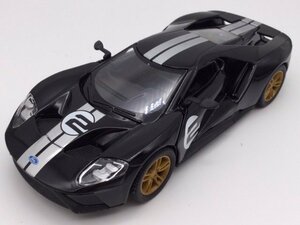 1台売り 黒　1/38 2017 フォードGT ヘリテージ　エディション スポーツカー　エコブーストエンジン　Ford GT ミニカー