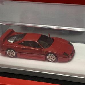 即決 MY 1/64 フェラーリ Ferrari F40 Rosso Corsa ソリッドレッド MY64 未開封品 限定 希少 絶版 の画像2