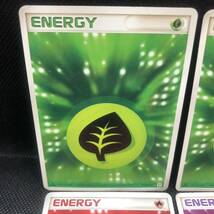 ポケモンカード　基本エネルギー　草エネルギー　炎エネルギー　エスパーエネルギー　クイックエネルギー　4枚セット_画像2