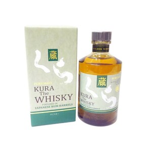 1093　蔵 くら KURA　ザ ウイスキー　The Whisky　ラムカスク フィニッシュ　Rum Cask Finish　40％　750ml 