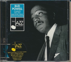 2枚組CD●バド・パウエル / BUD POWELL COMPLETE 1947-1951　輸入盤