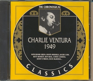 CD●チャーリー・ベンチュラ CHARLIE VENTURA 1949　輸入盤