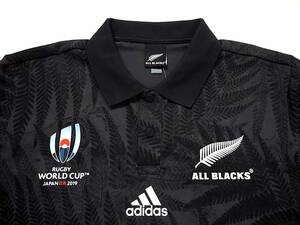  регби W кубок adidas/Y-3 ALL BLACKS все черный sSUPPORTERS HOME JERSEY sizeO