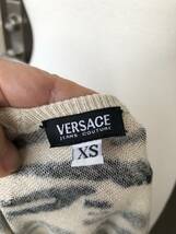 VERSACE ベルサーチ シルクカシミア 薄地ニット XS_画像4