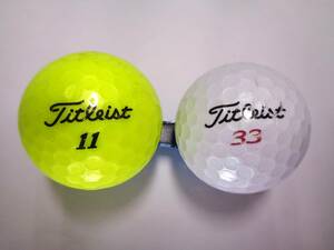 [1006-B4] タイトリスト ブイジースリー Titleist VG3 年式色々 30球 ロストボール 【中古】