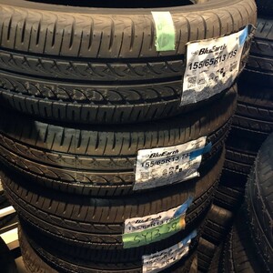 送料無料 新品 4本セット (S102435.8) 155/65R13 73S YOKOHAMA BluEarth AE-01F 2020年製造 屋内保管 夏タイヤ　155/65/13