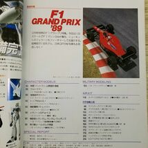 模型雑誌[HOBBY JAPAN ホビージャパン 1989.12] F1グランプリ ガンプラ パトレイバー 未来兵器AS トップをねらえ_画像7