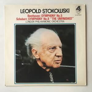 23819●レオポルドストコフスキー/ベートーヴェン 運命/シューベルト 未完成/K15C 8003/LEOPOLD STOKOWSKI/Beethoven Schubert/12inch LP