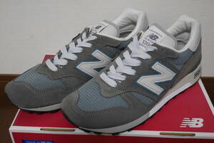 ニューバランス new balance M1300CLS STEEL BLUE US10.5 JPN28.5cm M1300 一部本革 MADE IN THE USA 元箱付 未使用 本物