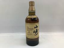 未開栓★(SUNTORY/サントリー) YAMAZAKI SINGLE MALT 山崎 シングルモルト ウイスキー 12年 700ml (Alc 43％) 保管品 ＃190602-653_画像1